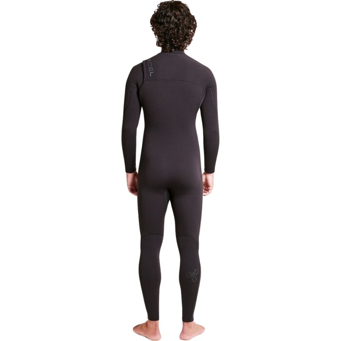 2024 Xcel Mens Comp+ 4/3mm Chest Zip Wetsuit MN43CPC4BK - Black